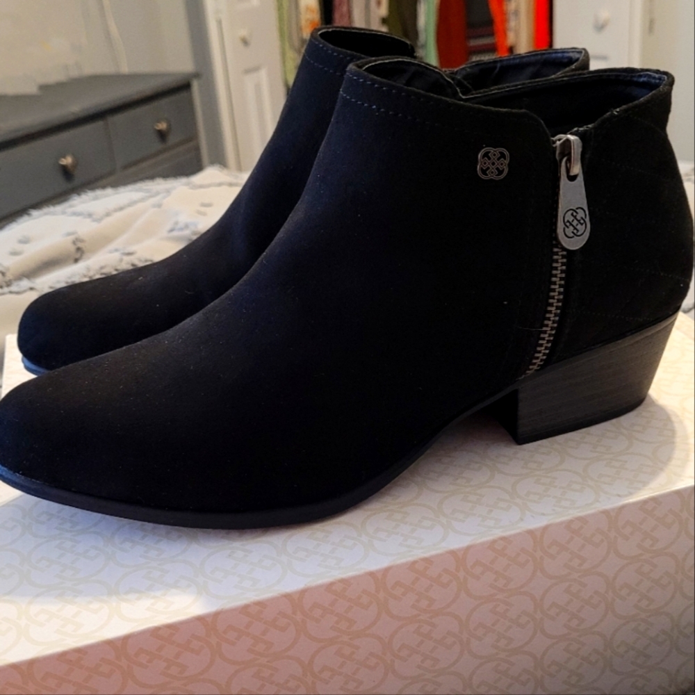 Black booties